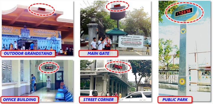 Photos of actual SyncRight Philippine Standard Time Clock Installations (Part 1)
